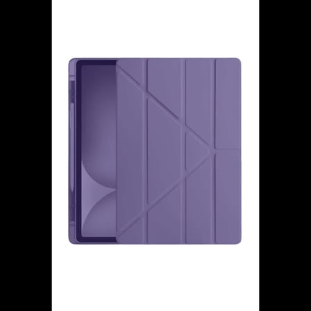 Apple iPad Pro 11 (2024) Kılıf Kalemlikli Hugo Tablet Kılıfı - Mor