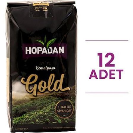 Hopadan Kemalpaşa Gold Çayı x12 Adet