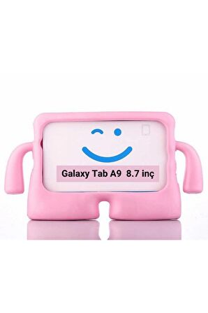 Galaxy Tab A9 8.7 inç Uyumlu Fuchsia iBuy Standlı Çocuk Tablet Kılıfı