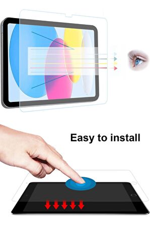iPad Air 13 inç 2024 Uyumlu Tamperli Cam Ekran Koruyucu