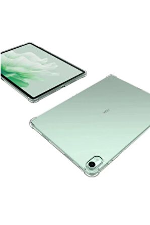 Fuchsia MatePad Air 11,5 inç Uyumlu Silikon Şeffaf Tam Koruma Sağlayan Tablet Kılıfı