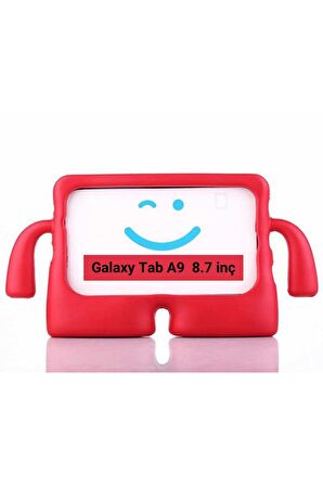 Galaxy Tab A9 8.7 inç Uyumlu Fuchsia iBuy Standlı Çocuk Tablet Kılıfı