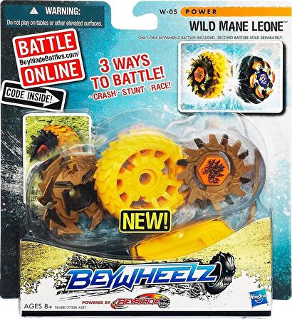 Hasbro Beywheelz Beyblade Beywheelz Battler W-05 Wild Mane Leone