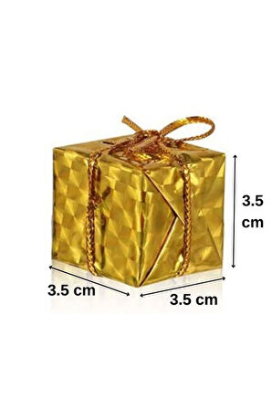 Yılbaşı Ağacı Süsü Hediye Kutusu Set