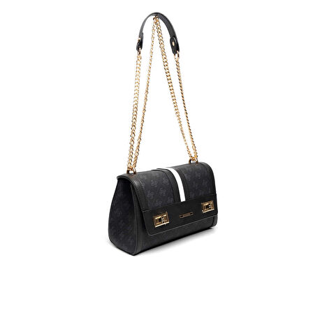 Silver Polo  Kadın Çapraz Çanta 1139-46355 SILVER POLO ÇAPRAZ Kadın ÇANTASI M178 SİYAH-MAT SİYAH