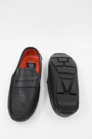 Luciano Bellini 901 Rok Flooter Erkek Klasik Ayakkabı - Siyah