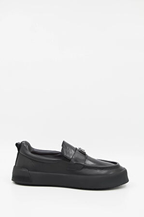 Luciano Bellini Alfa 5405 Erkek Loafer Ayakkabı - Siyah