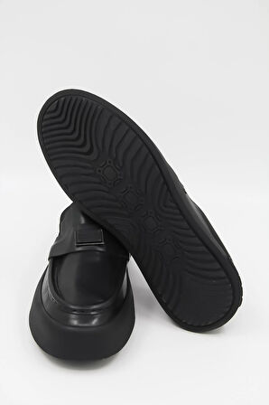 Luciano Bellini Alfa 5405 Erkek Loafer Ayakkabı - Siyah