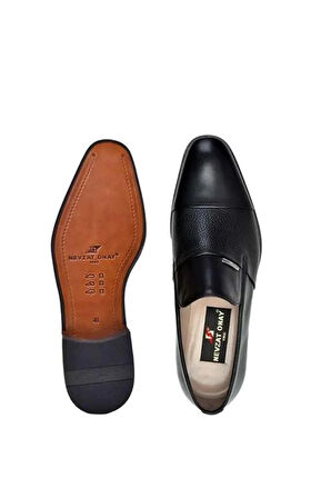 Nevzat Onay Kösele 891-223 Pıy Erkek Klasik Ayakkabı - Siyah