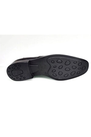 King Paolo A1310 Klimalı Erkek Comfort Ayakkabı - Siyah