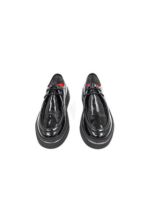 Lucıano Bellini C26927 Erkek Casual Ayakkabı - Siyah Rugan