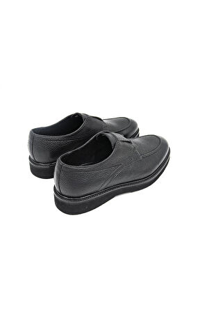 Alberto Rossi 101 6Km 4337 Geyik Derisi Erkek Klasik Ayakkabı - Siyah