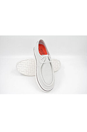 Lucıano Bellini C26927 Erkek Casual Ayakkabı - Krem