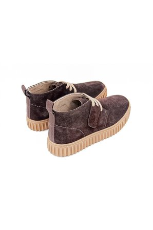 Freefoot 263271 Üç Bağcıklı Erkek Casual Bot - Koyu Kahverengi