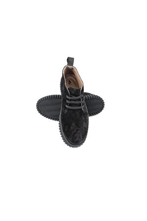Freefoot 263271 Üç Bağcıklı Erkek Casual Bot - Siyah