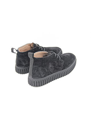 Freefoot 263271 Üç Bağcıklı Erkek Casual Bot - Siyah