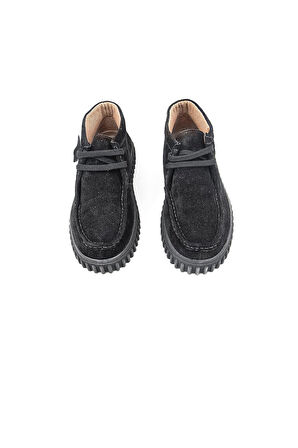 Freefoot 263270 İki Bağcıklı Erkek Casual Bot - Siyah