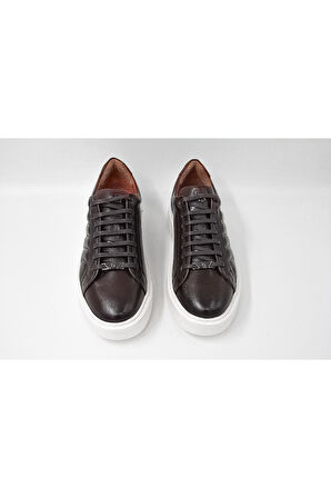 Luciano Bellini E37106 Erkek Casual Ayakkabı - Kahverengi