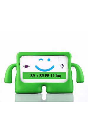 Galaxy Tab S9 / S9 FE 11 inç Uyumlu Fuchsia iBuy Standlı Çocuk Tablet Kılıfı X510 - X710 - X716 - X718