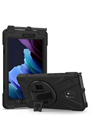 Samsung Galaxy Tab Active3 SM-T577 Uyumlu Fuchsia Defender Tablet Kılıfı