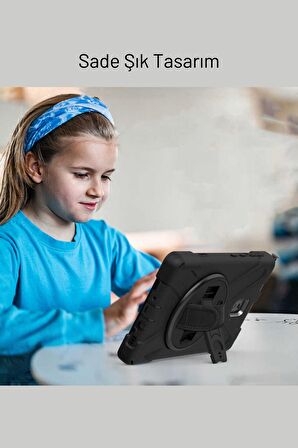 Samsung Galaxy Tab Active3 SM-T577 Uyumlu Fuchsia Defender Tablet Kılıfı