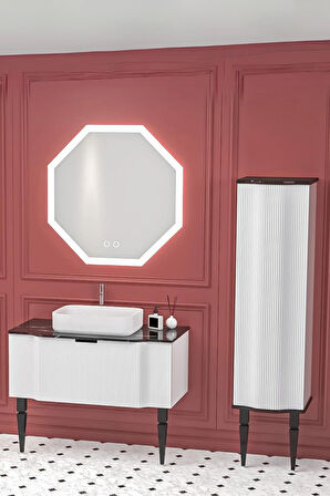 Royal 100 Cm Banyo Dolabı - Boy Dolabı Dahil