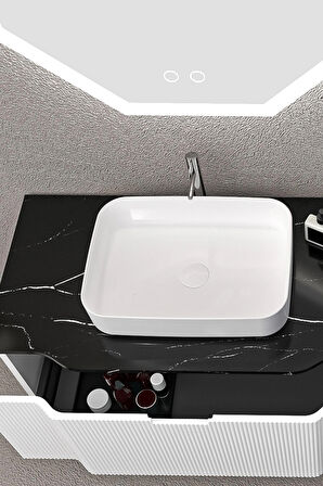 Royal 100 Cm Banyo Dolabı - Boy Dolabı Dahil
