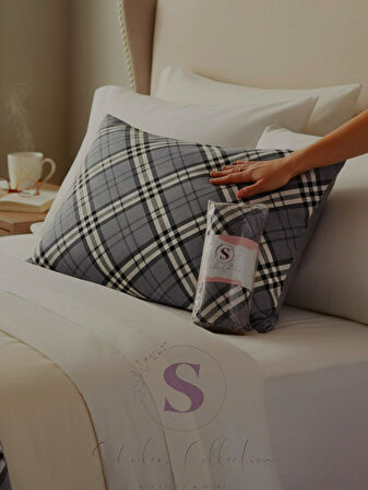 Shules Collection Tek Kişilik Lastikli Çarşaf+Yastık Kılıfı