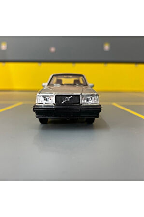 Volvo 240 Gl 1/36 Ölçek Diecast Metal Model Araba Oyunca Araba