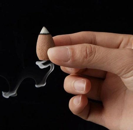 Tedi Dağ Yumurta Geri Akış Tütsülük ( 10 ADET TÜTSÜ HEDİYELİ ) Buhurdanlık