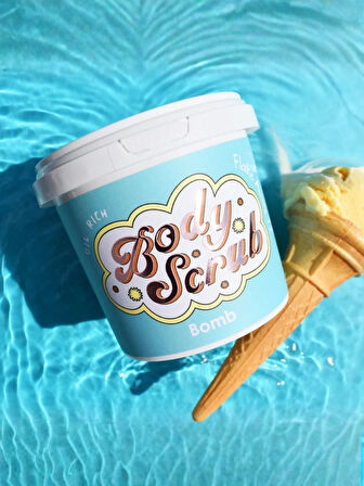 Bomb Cosmetics Body Scrub Flake Away 99 Vücut Peelingi 365 ml