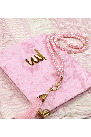 Pembe 3 Parça Seccade Hediye Seti