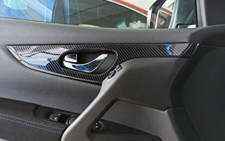 Nissan Qashqai 2014-2020 Kapı İç Kaplama - Karbon