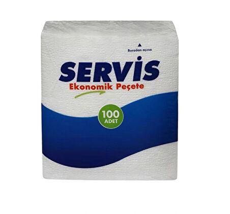 Servis Ekonomik Peçete 100'lü 5 PAKET