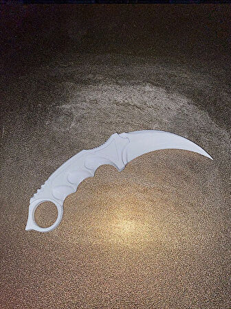 Karambit Figür Bıçak Beyaz