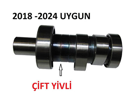 Bajaj Pulsar Ns 200 -Rs 200 Eksantrik Mili Çift Yivli Kam Mili Euro 4 (2018-2024) Supermoto