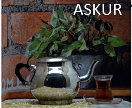 ASKUR ALUMİNYUM DEMLİK ÇAYDANLIK NO 18 