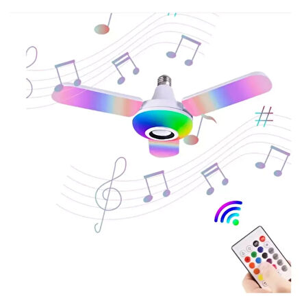  Flash Point 40 Watt Bluetooth 4+1 Musıc Magıc Led Ampul