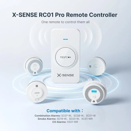 x-sense RC01 Pro uzaktan kumanda