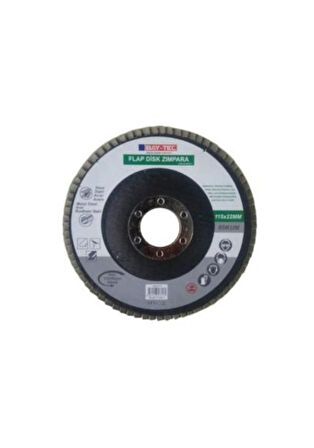 Bay-Tec MK0220 10lu Flap Disk 115x22mm Metal Ahşap Zımpara 40Kum