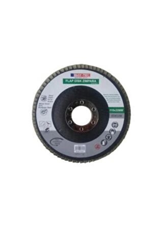 Bay-Tec MK0220 10'lu Flap Disk 115 X 22mm Metal Ahşap Zımpara