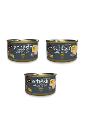 Schesir After Dark Pate Tavuklu Kedi Konserve 80 Gr. X 3 Adet