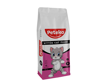 PETEKO YAVRU KEDİ KURU MAMASI TAVUKLU