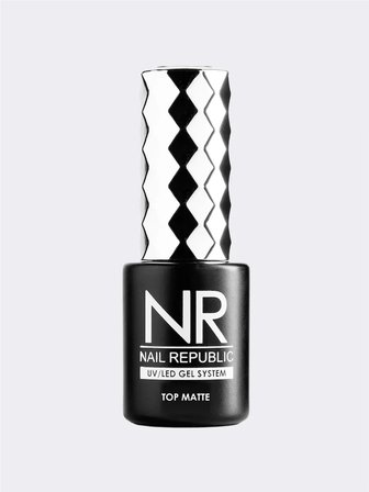 Nail Republic Saten Efekt Mat Top Coat Matte 10ml