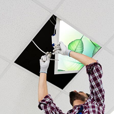 Gök Panel 60X60 LED Panel Sıva Altı Desenli Tekli 46510004SA