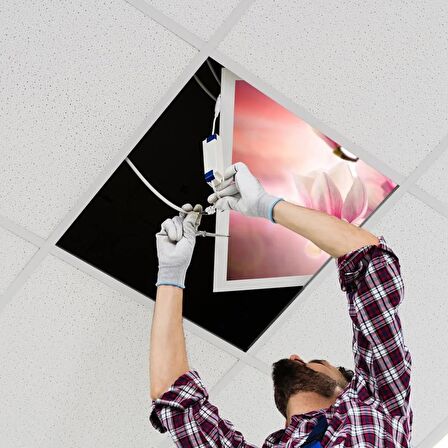 Gök Panel 60X60 LED Panel Sıva Altı Desenli Tekli 46510007SA