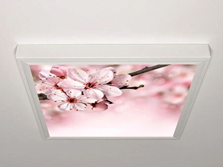 Gök Panel 60X60 LED Panel Aydınlatma Armatür Avize Sıva Üstü Desenli Tekli 46510009SU