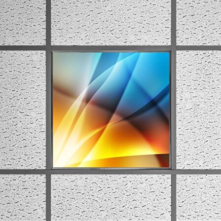 Gök Panel 60X60 LED Panel Sıva Altı Desenli Tekli 46510012SA