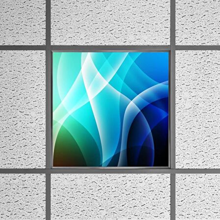 Gök Panel 60X60 LED Panel Sıva Altı Desenli Tekli 46510015SA