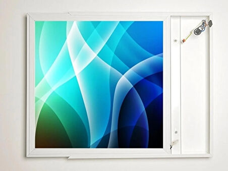 Gök Panel 60X60 LED Panel Aydınlatma Armatür Avize Sıva Üstü Desenli Tekli 46510015SU